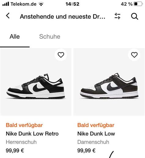 nike dunk low unterschied damen und herren|shoe effect dunk low.